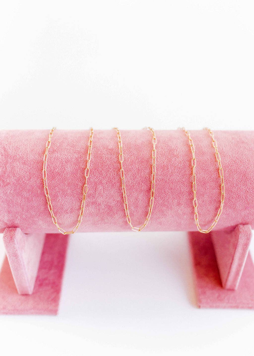 Necklace - Palmer Paperclip Gold