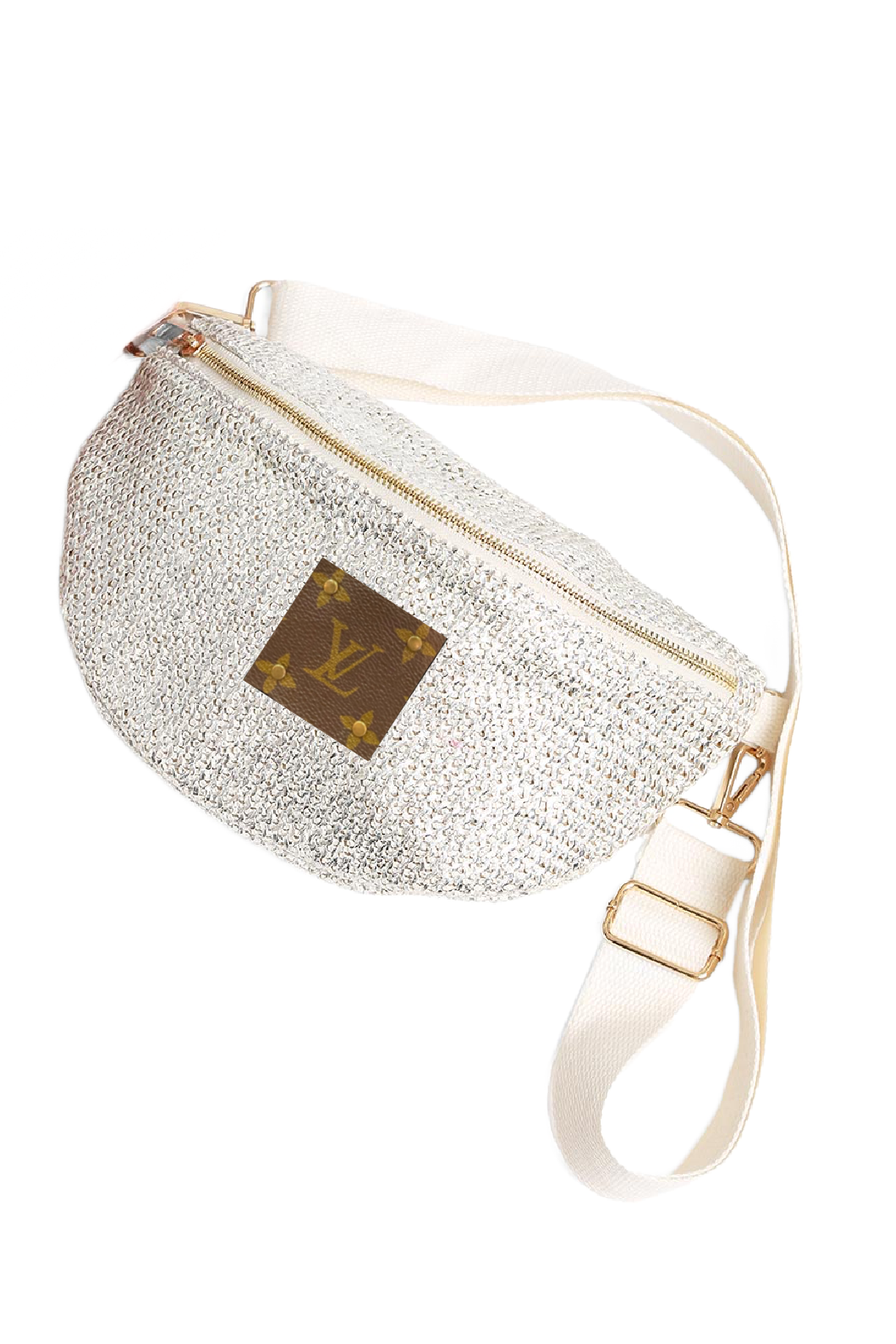 Upcycled Textured Sling Bag