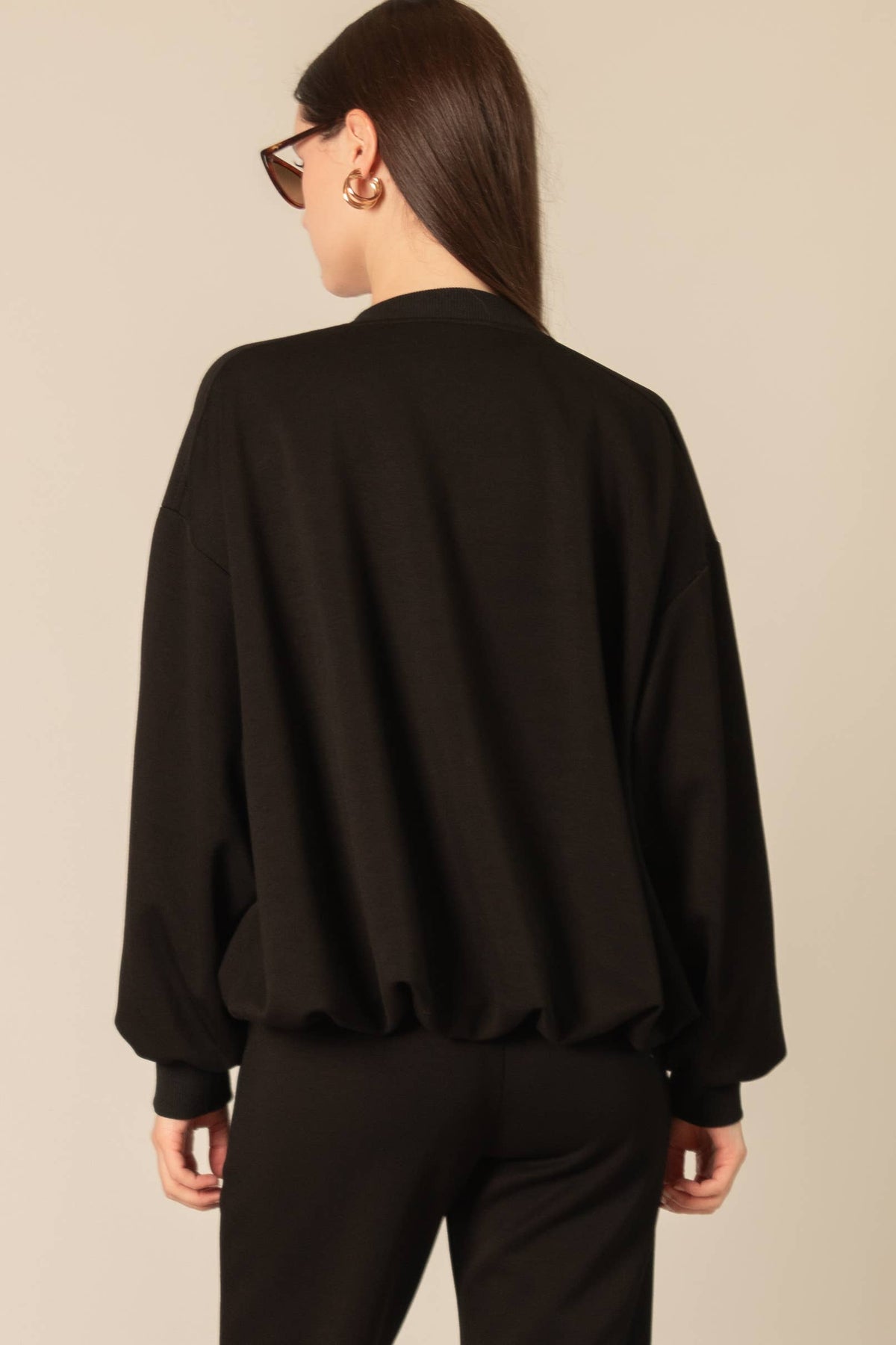 P. CILL Butter Modal Bomber Jacket