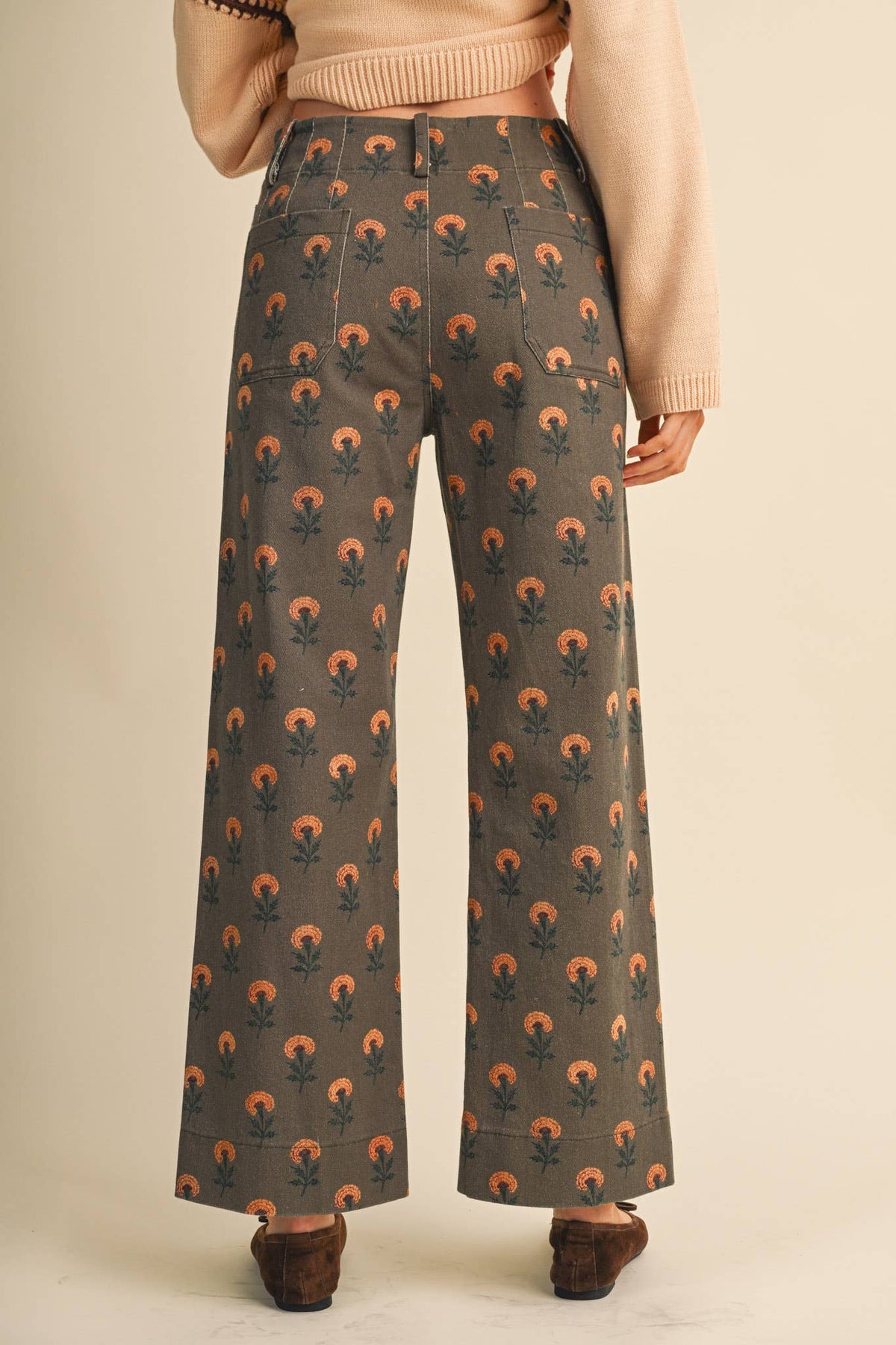 &Merci Vintage Floral Pants