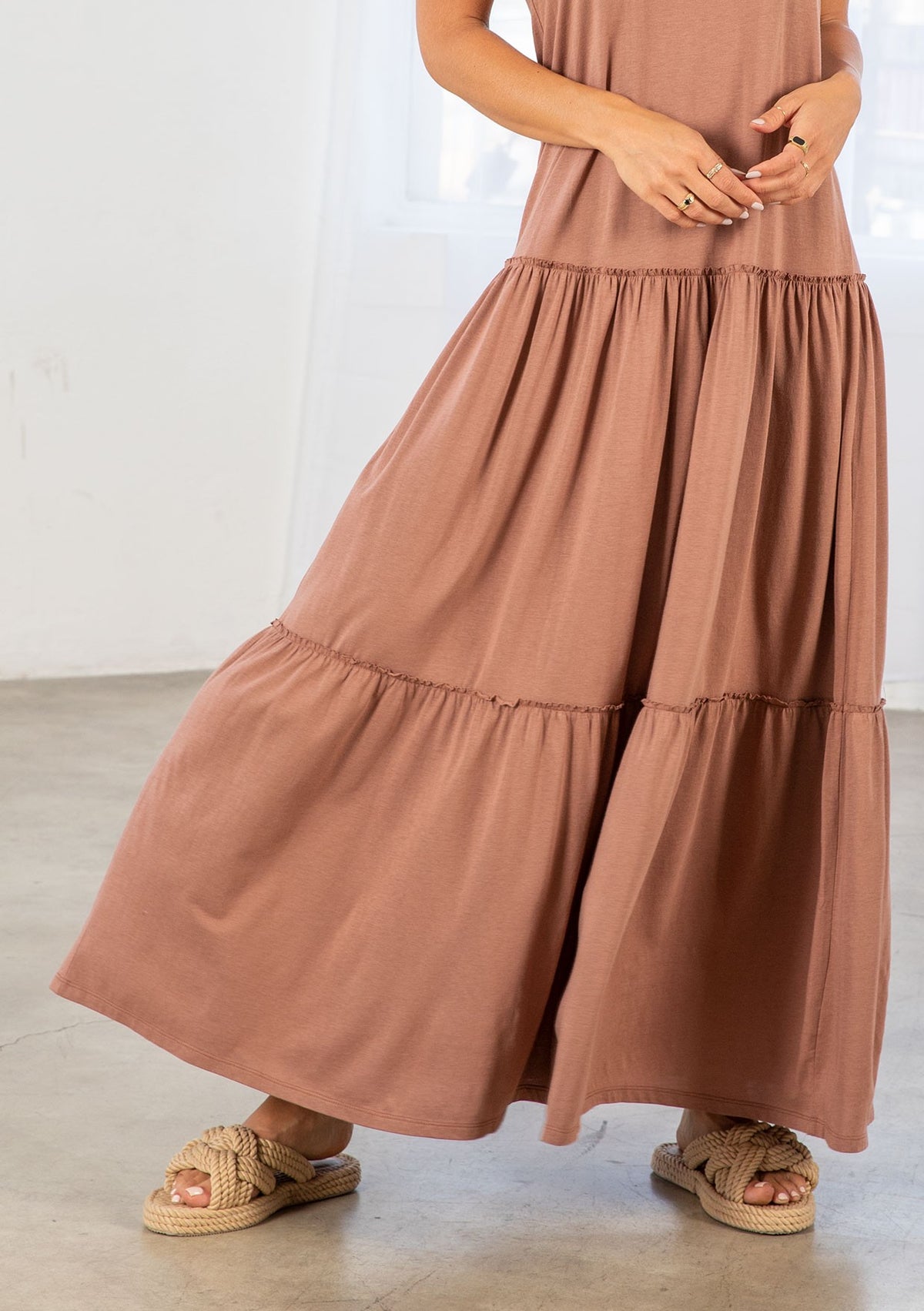 Lovestitch Bohemian Racer Back Maxi