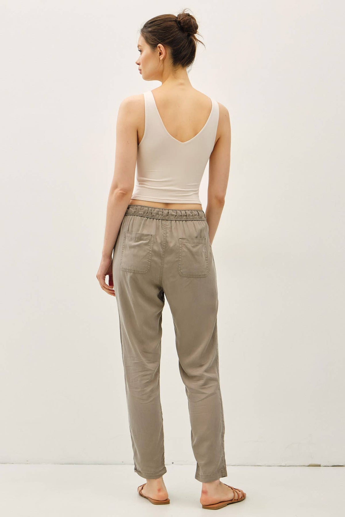 Be Cool LARA TENCEL ANKLE PANTS