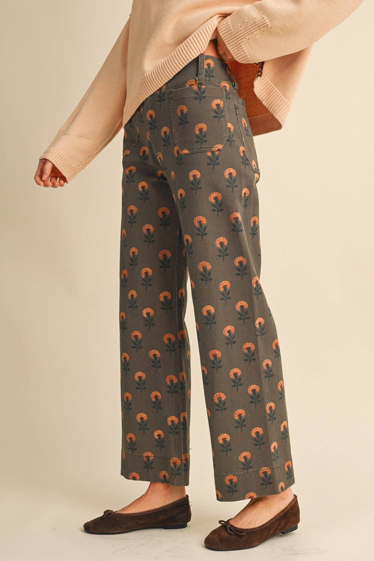 &Merci Vintage Floral Pants