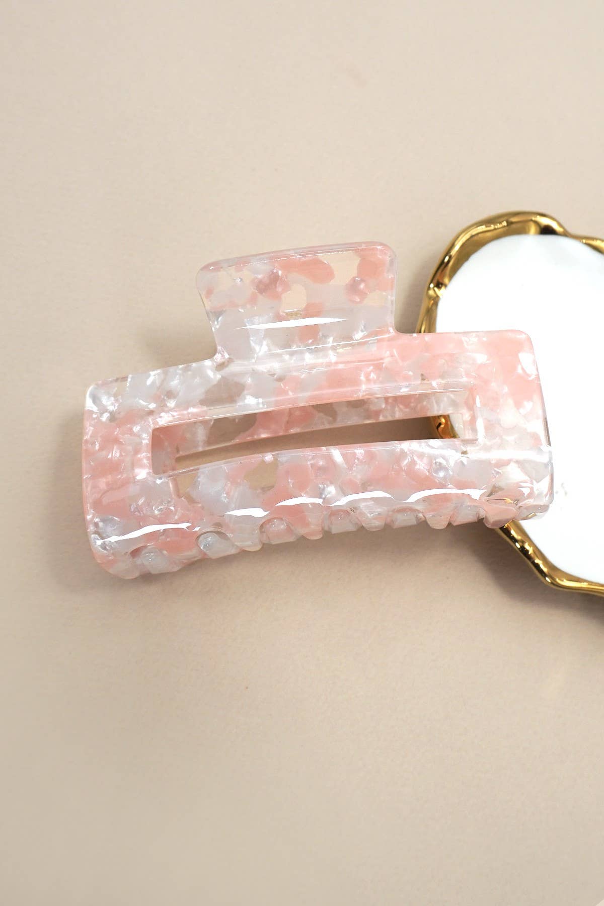 Marbled Hair Claw Clip