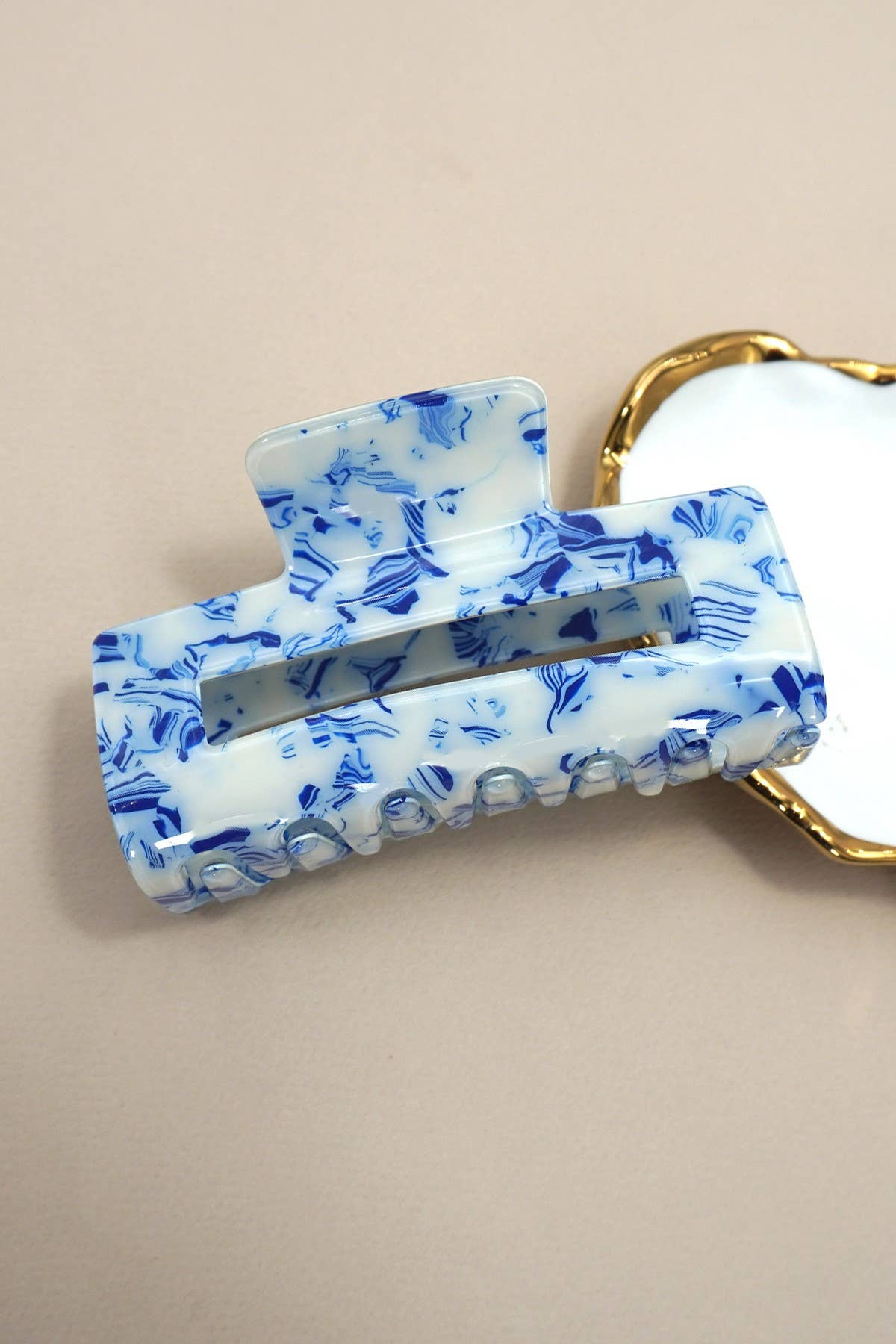 Marbled Hair Claw Clip