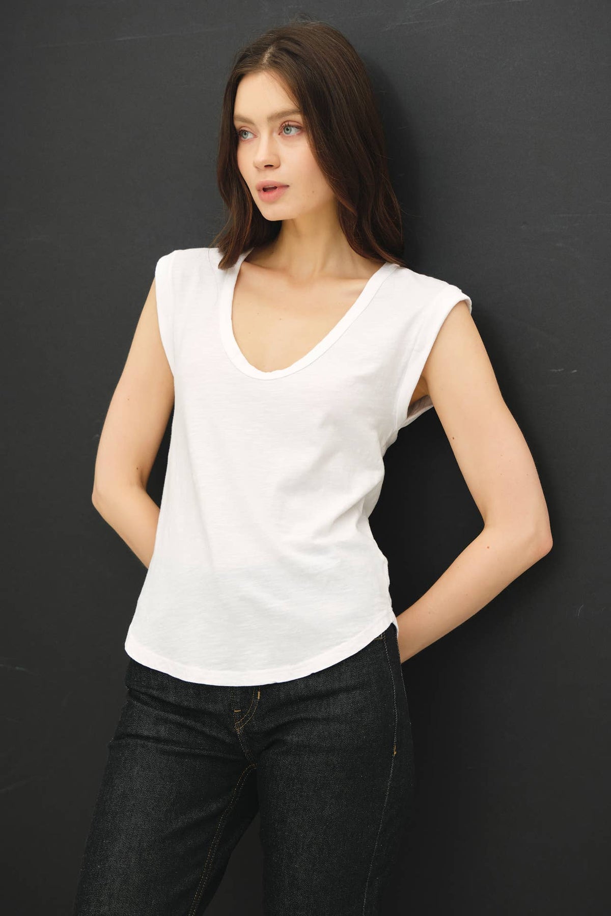 Be Cool - Basic Cap Sleeve Top