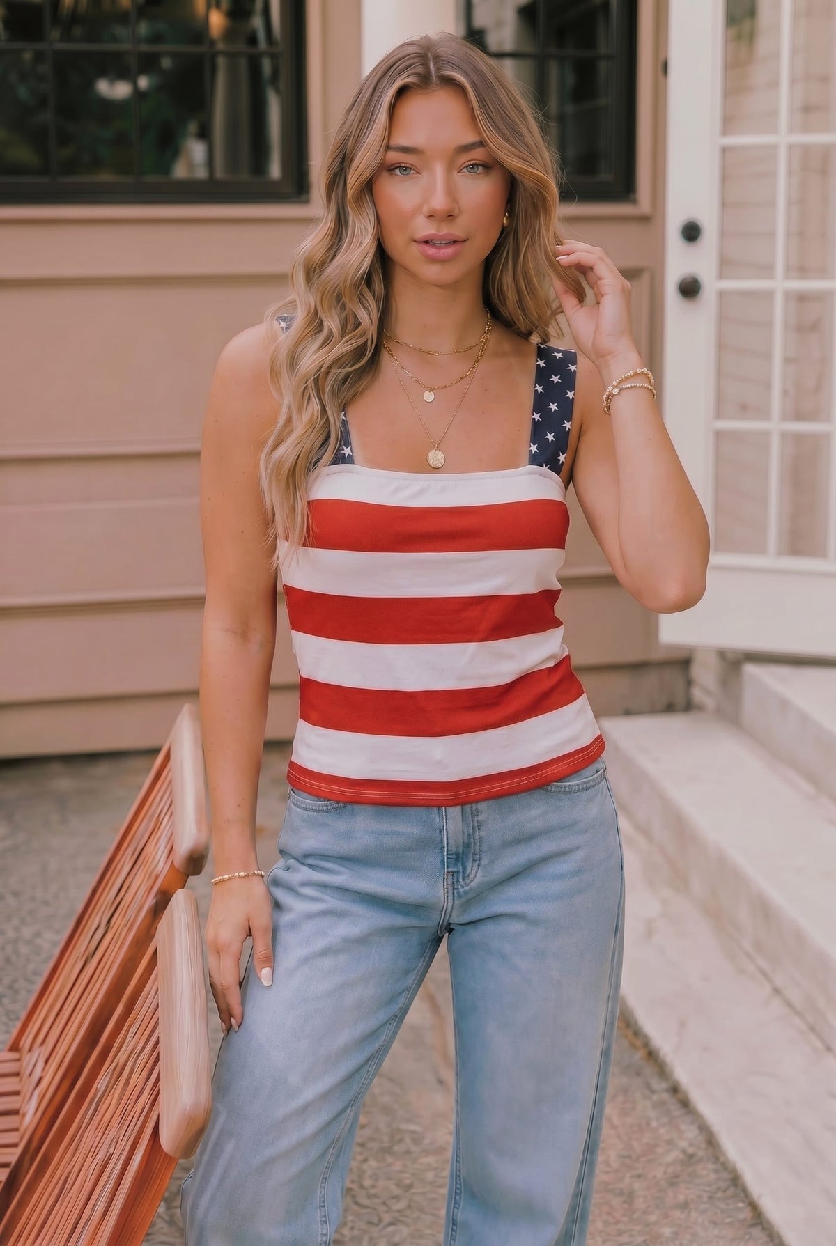 All-American Stars And Stripes Tank Top