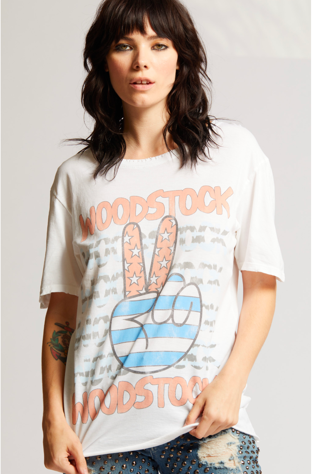 Recycled Karma WOODSTOCK STARS & STRIPES PEACE