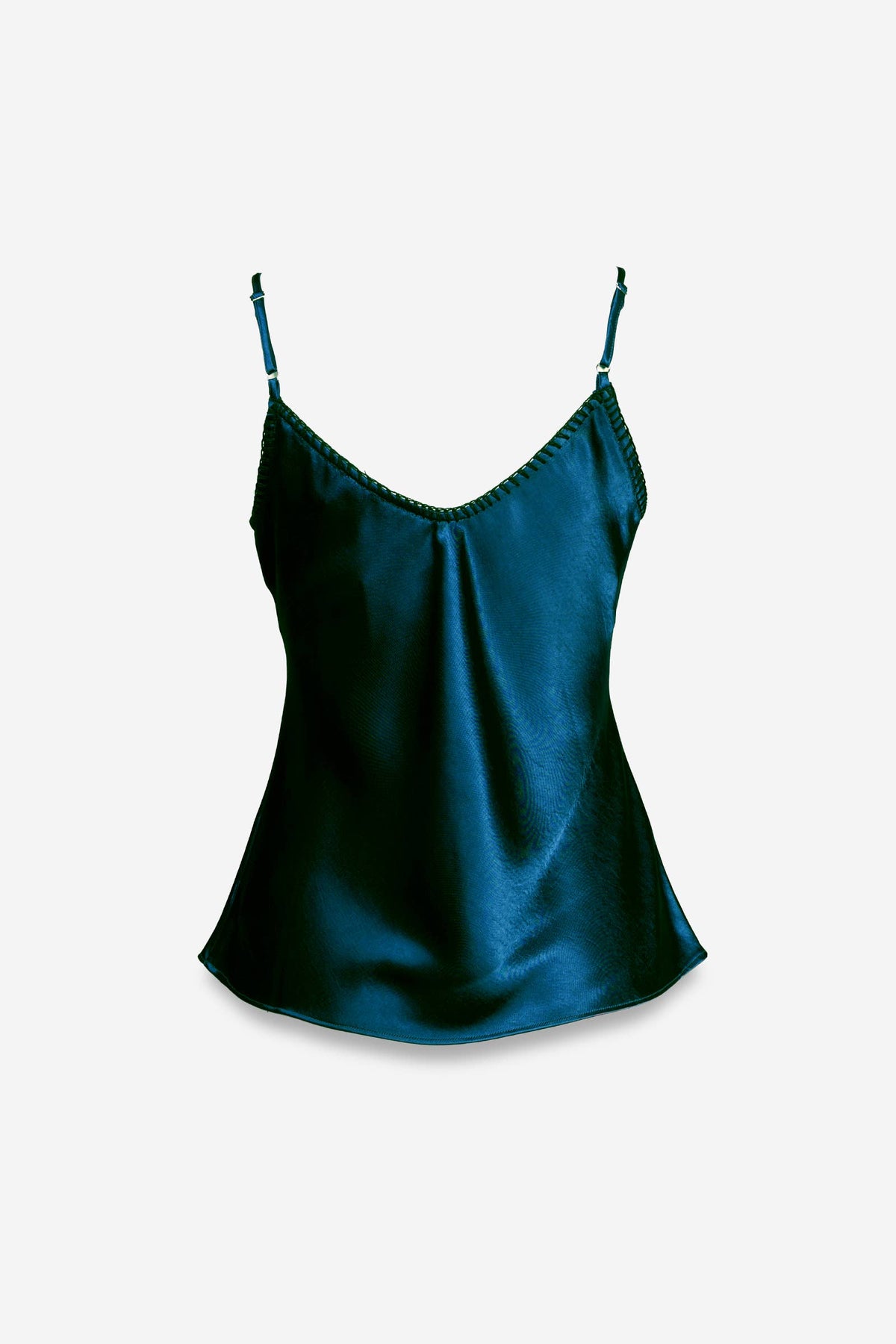 Whipstitch Satin Camisole