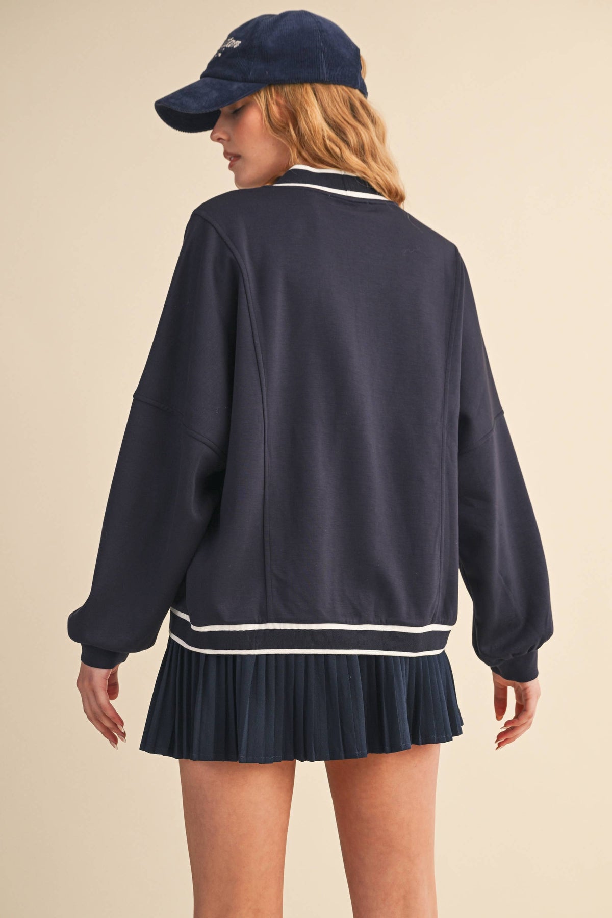 Klesis KNIT CARDIGAN AND SKIRT SET