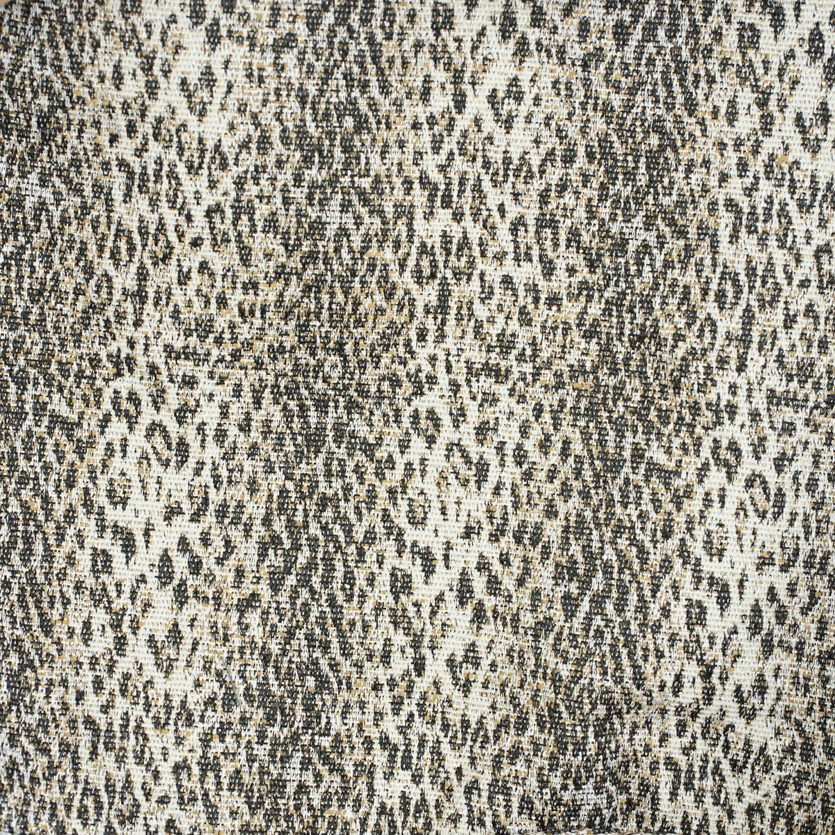 Leopard Jacquard Squared Makeup Bag