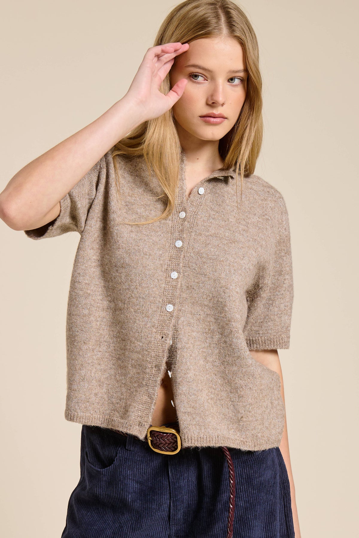 Mimosa Short Sleeve Cardigan