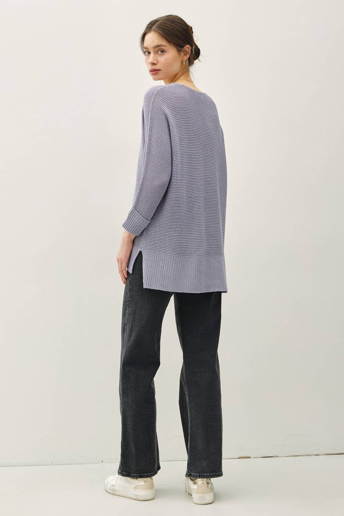 Be Cool V-NECK DOLMAN SWEATER