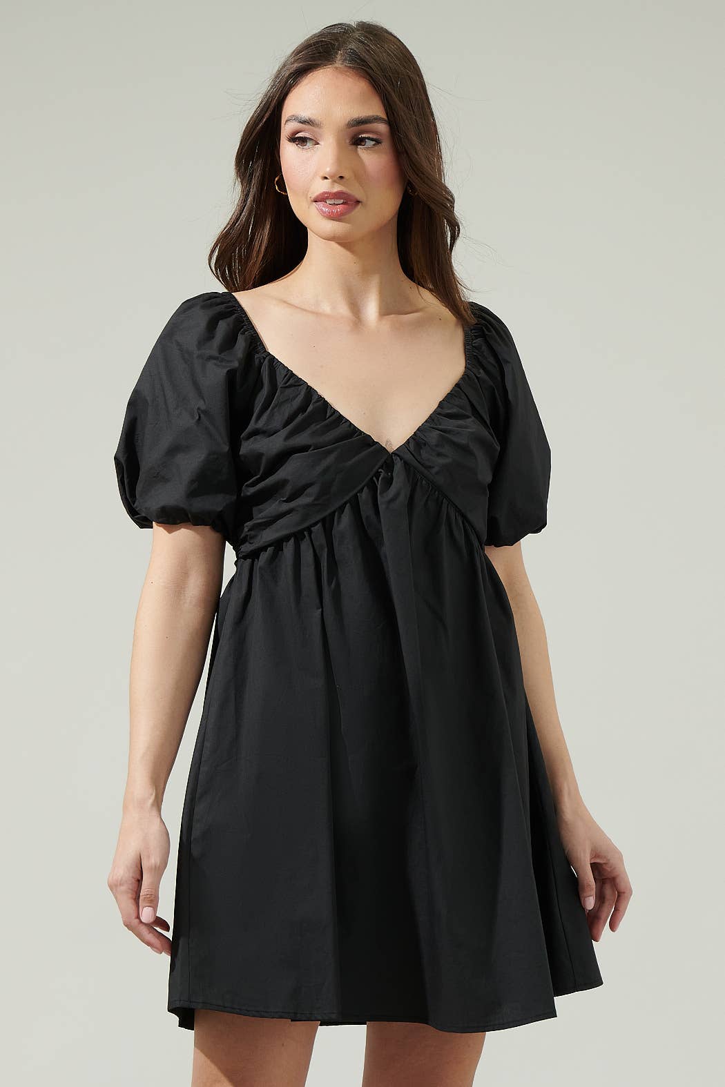 Sugarlips Leandra Poplin Mini Dress
