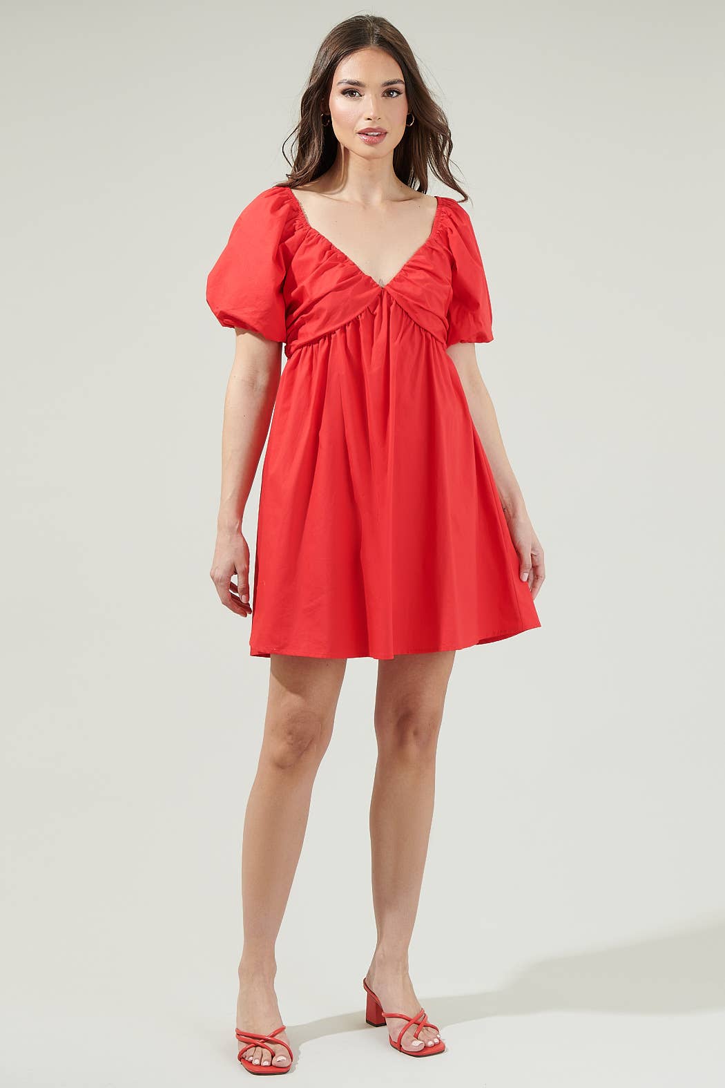 Sugarlips Leandra Poplin Mini Dress