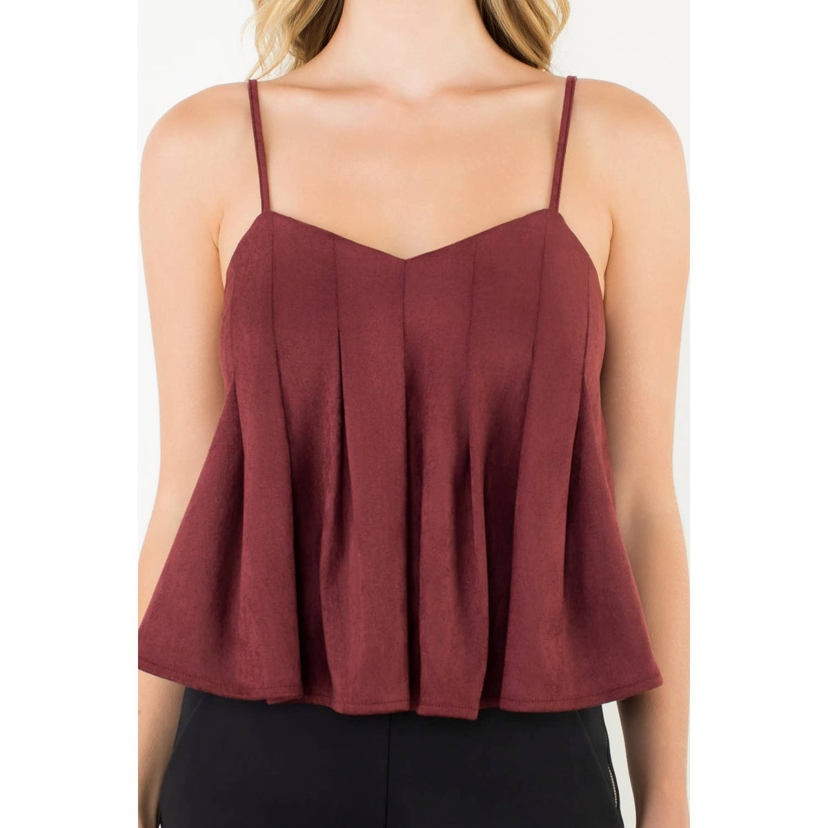 THML Suede Tank Top