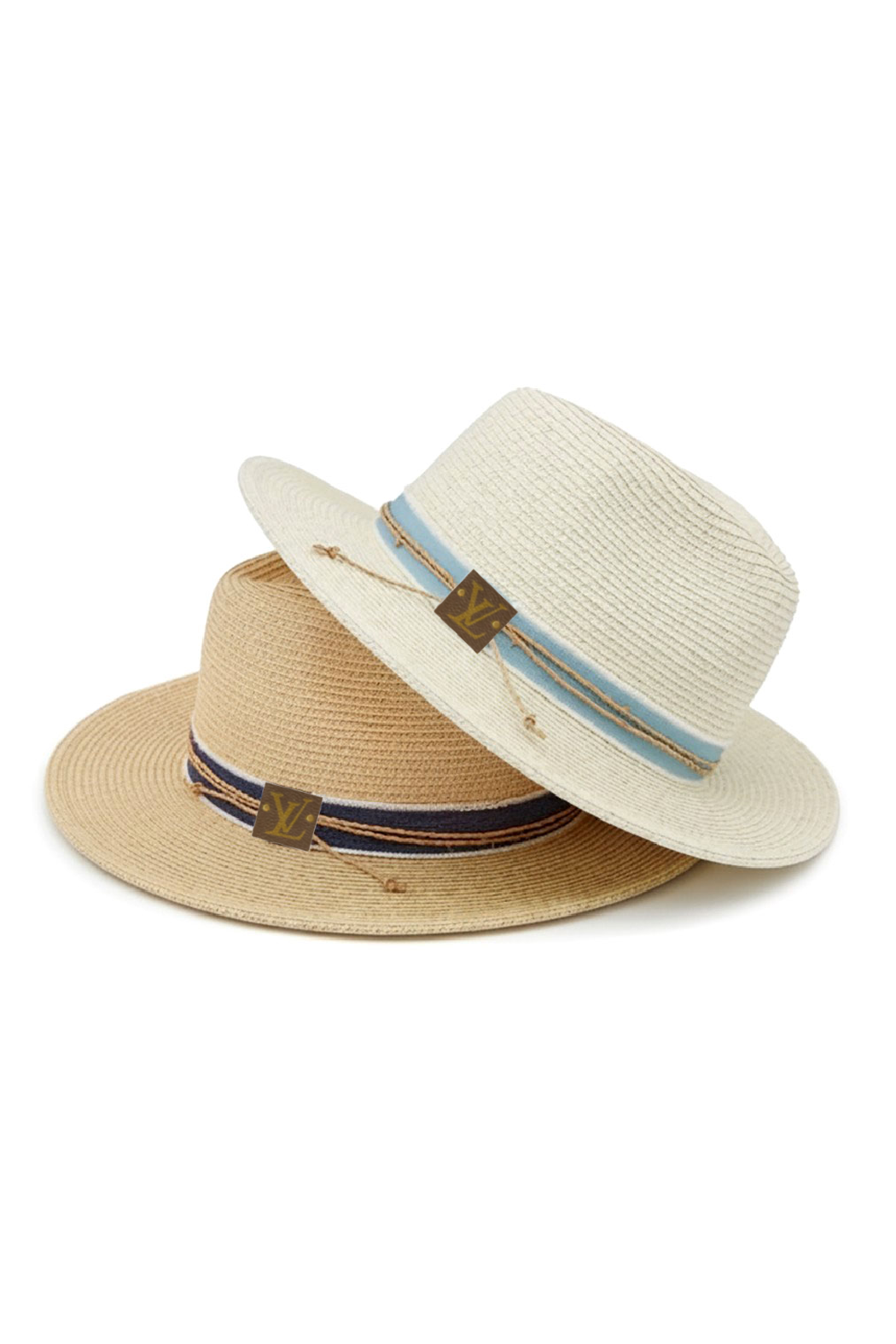 Upcycled Panama Straw Hat