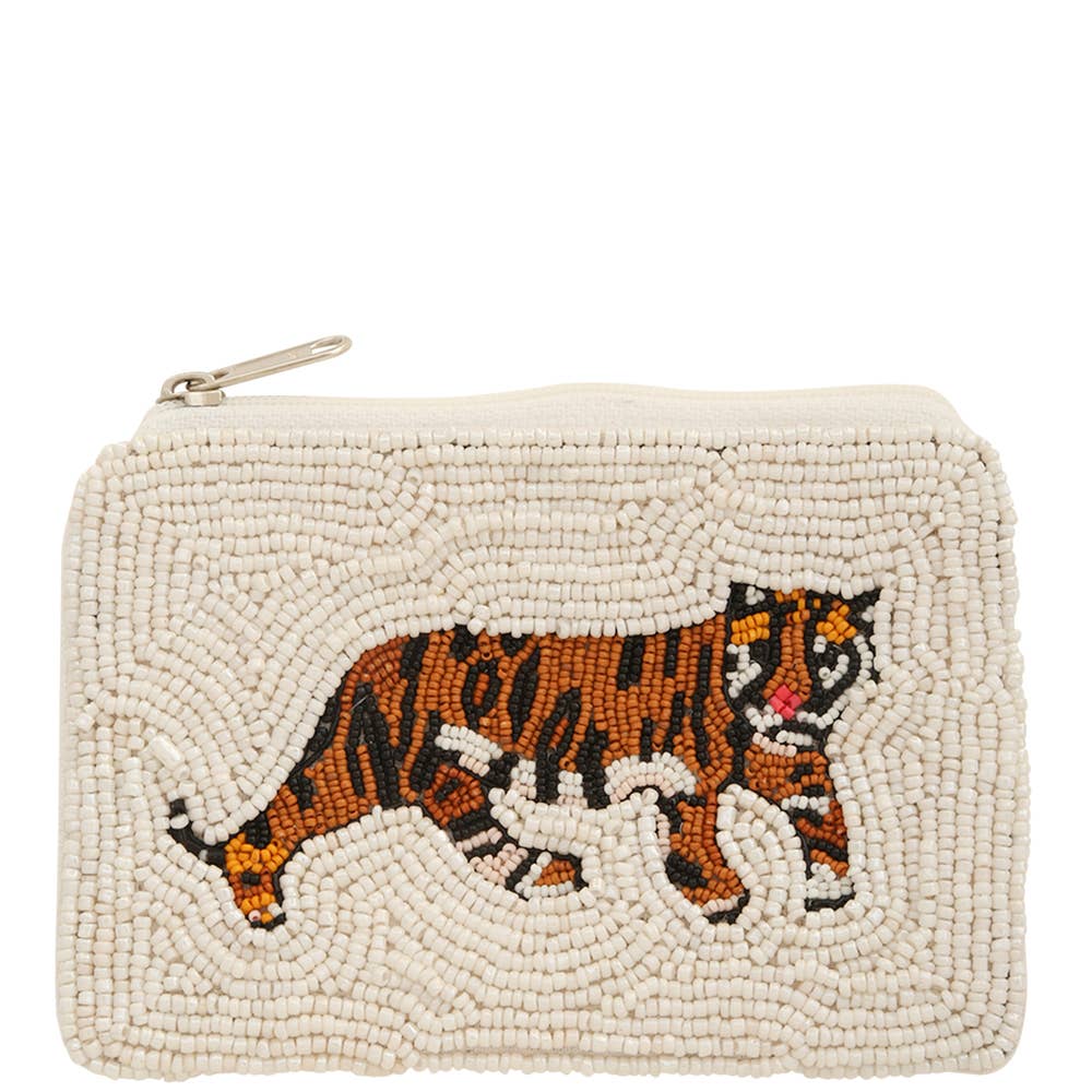 Bead Tiger Coin Purse Bag