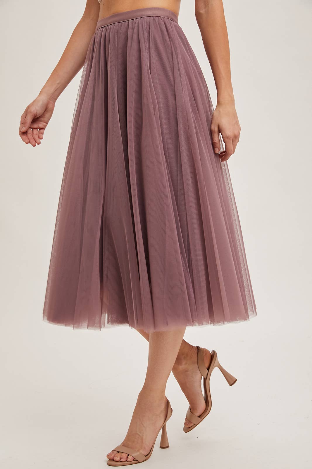 Bluivy TULLE MIDI SKIRT