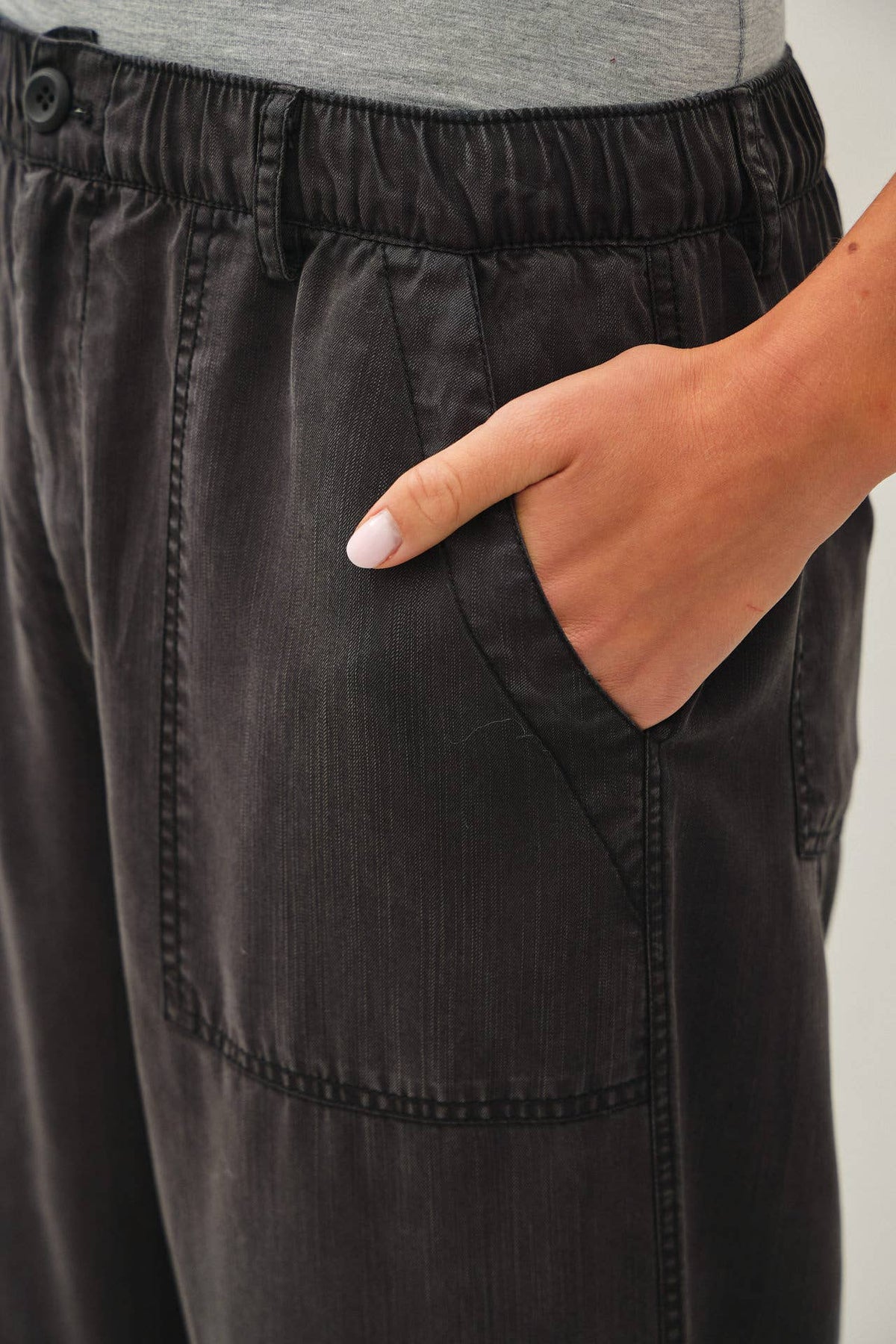 Wide Leg Tencel Pant