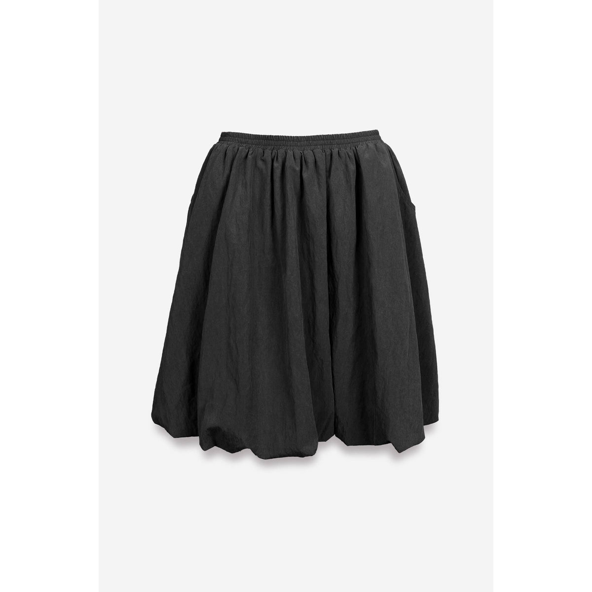 Naked Zebra Bubble Skirt With Elastic Waistband