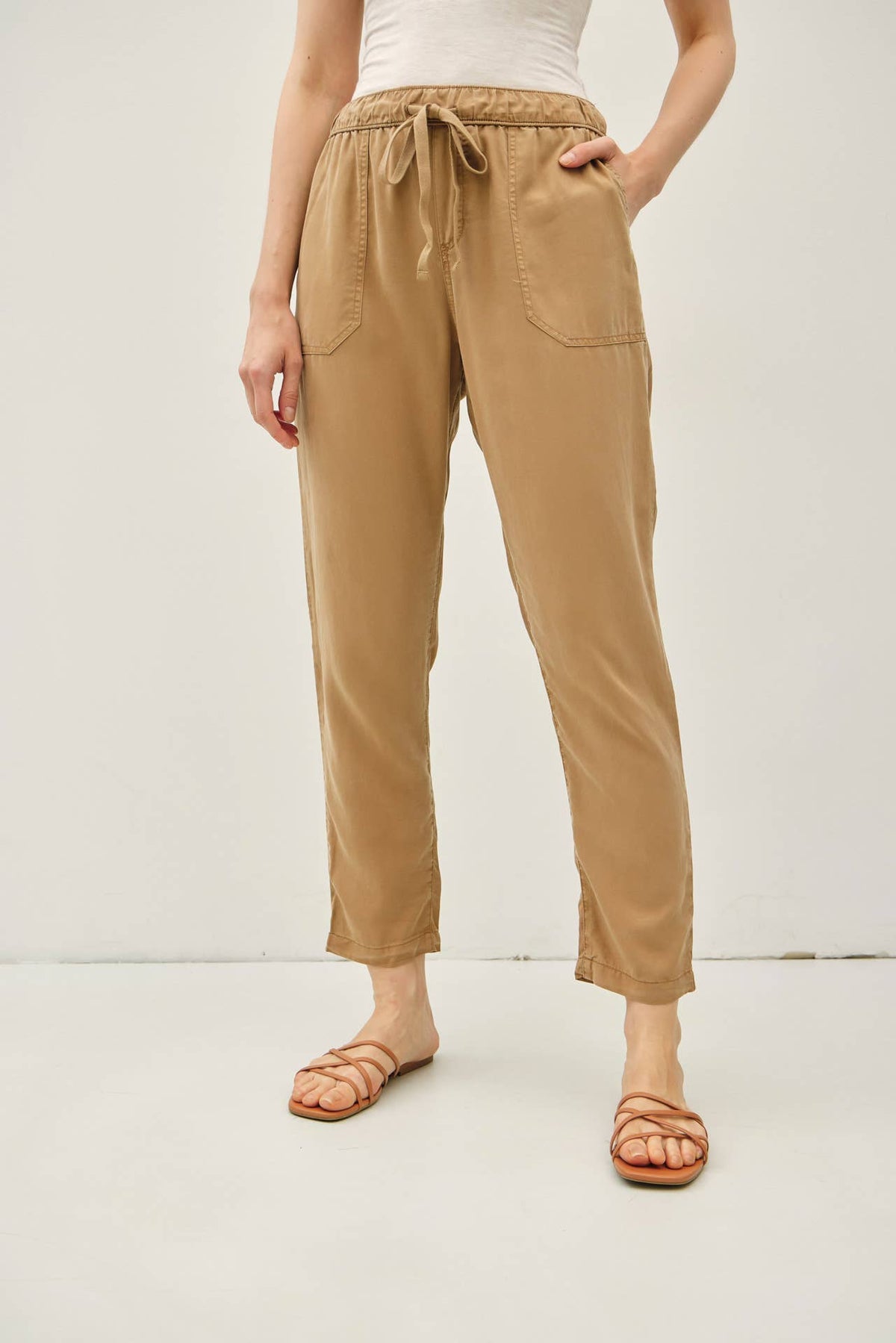 Be Cool LARA TENCEL ANKLE PANTS
