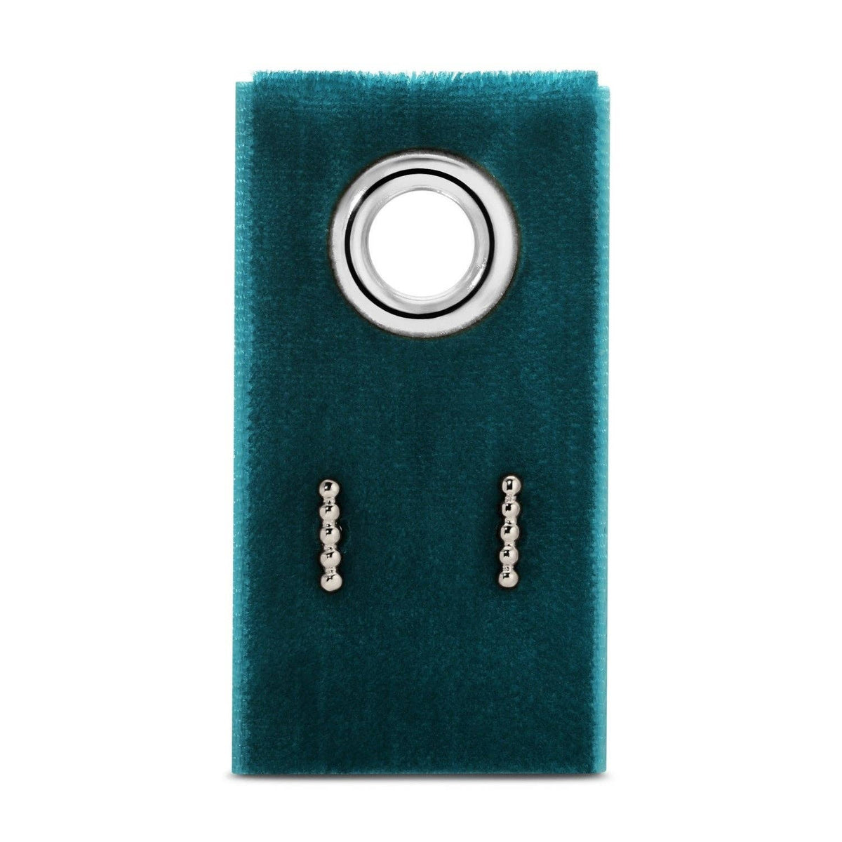 Splendid Iris Dot Bar Stud On Velvet Gift Tag