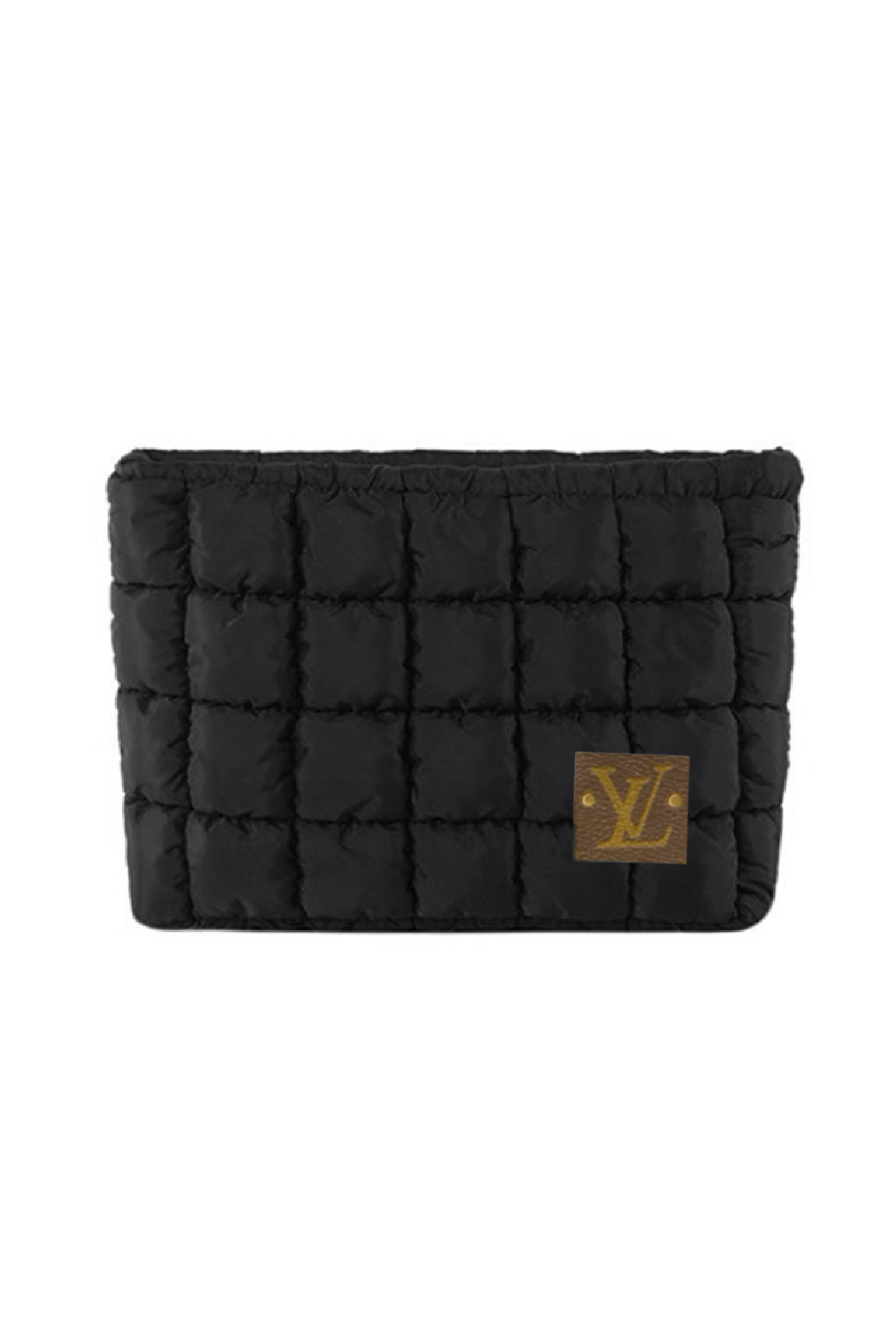 Upcycled Puffer Cosmetic Pouch