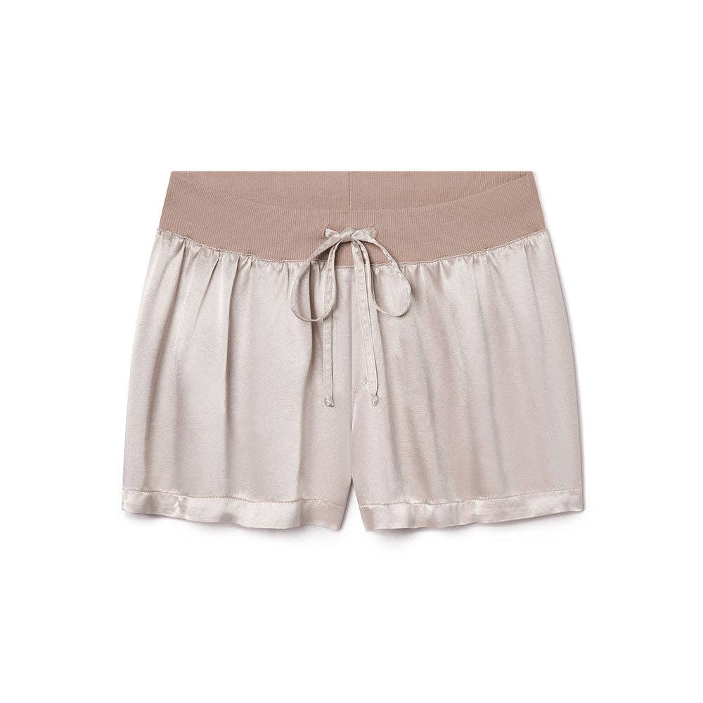 PJ Harlow Mikel Satin Pajama Shorts