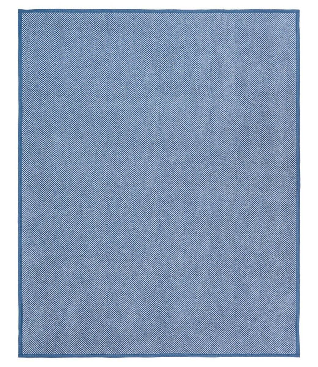 Chappy Wrap Harborview Herringbone Cornflower Blanket