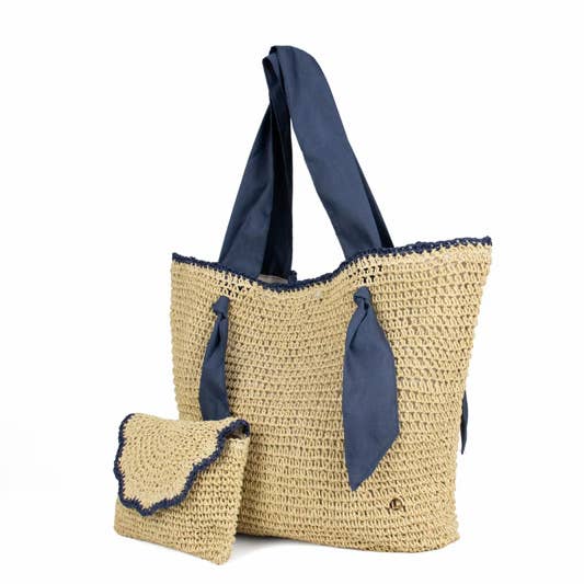 Lemonbella Raffia Kristina Tote Set