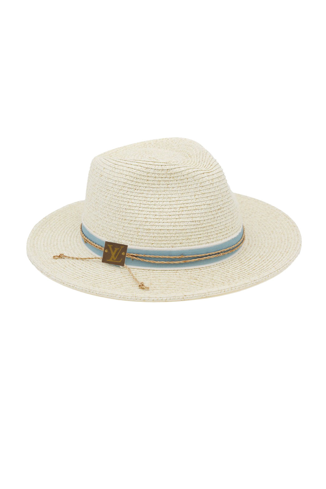 Upcycled Panama Straw Hat