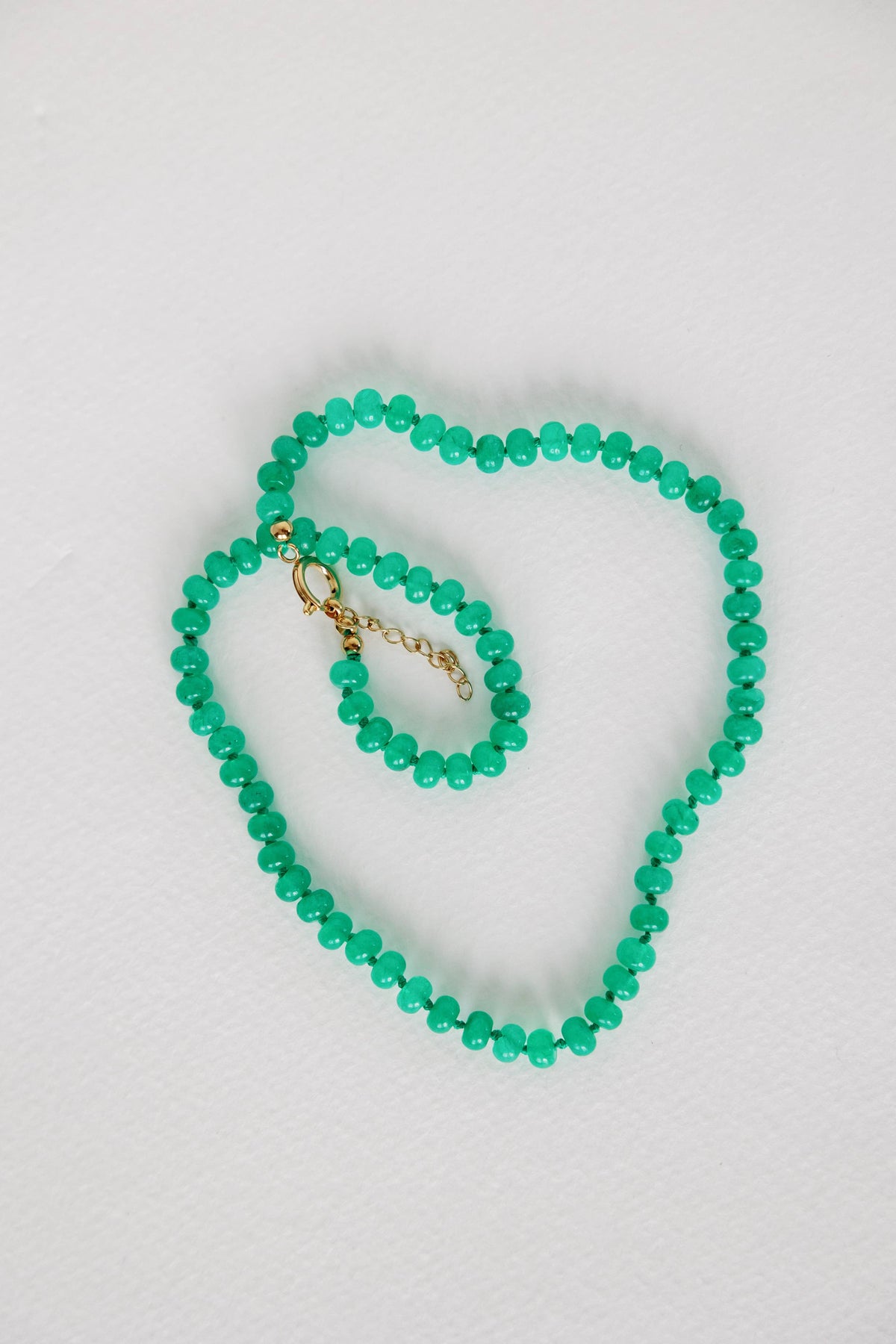 16.5" Genuine Jade Necklace