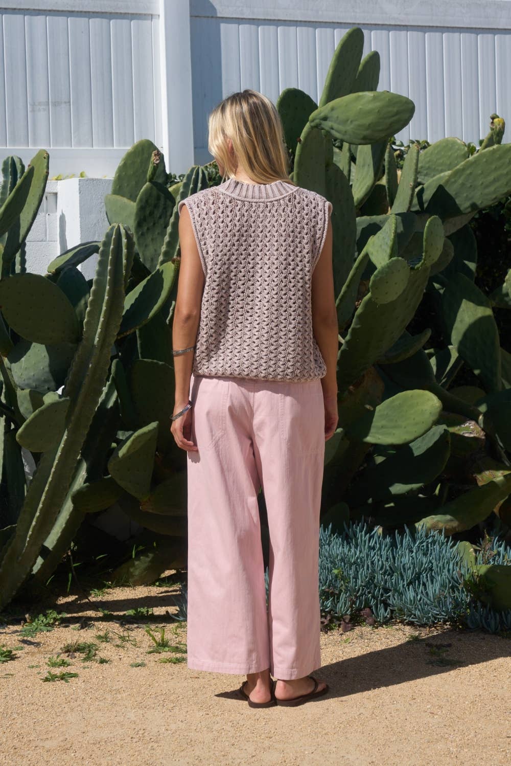 Dottie Drawstring Wide Leg Casual Pants