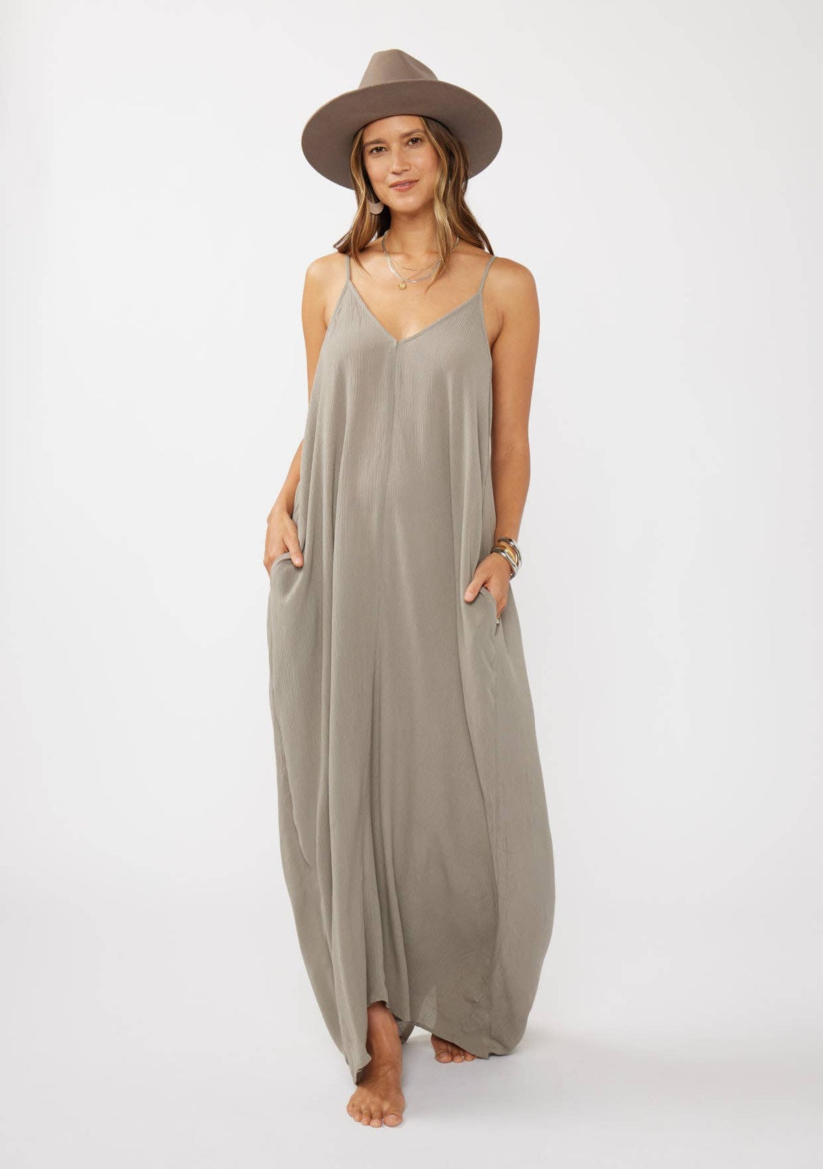 lovestitch maxi dress with pockets LOVESTITCH | Trending Bohemian Maxi Dresses - s