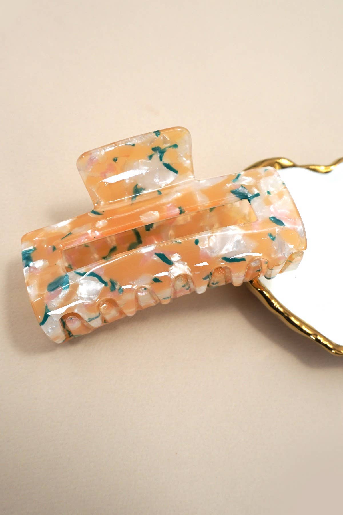 Marbled Hair Claw Clip