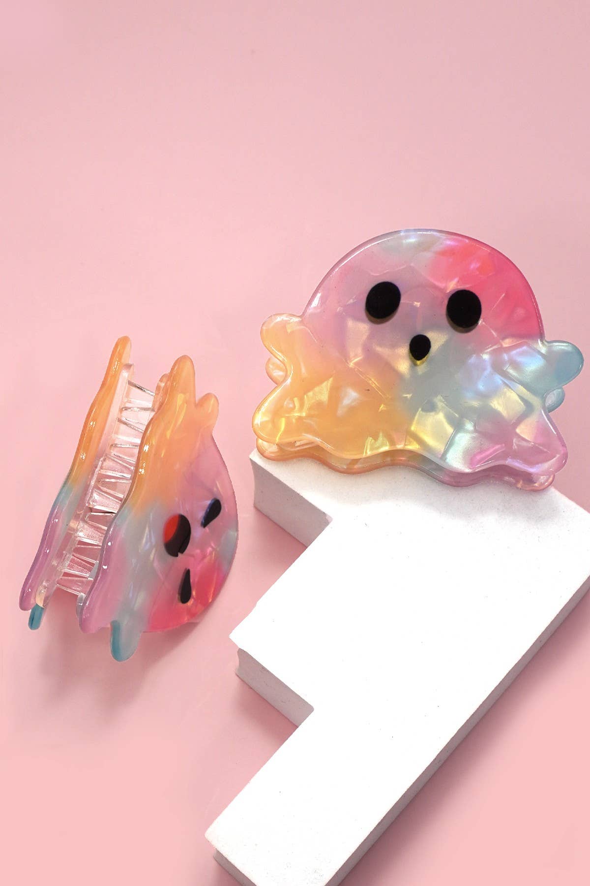 Halloween Ghost Claw Clip