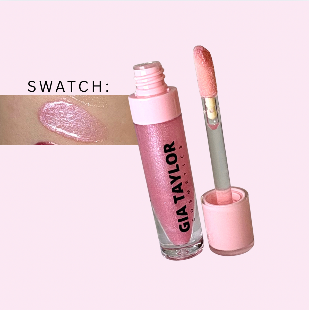 Gia Taylor Frostbite Gloss (Strawberry-Peppermint Plumper)