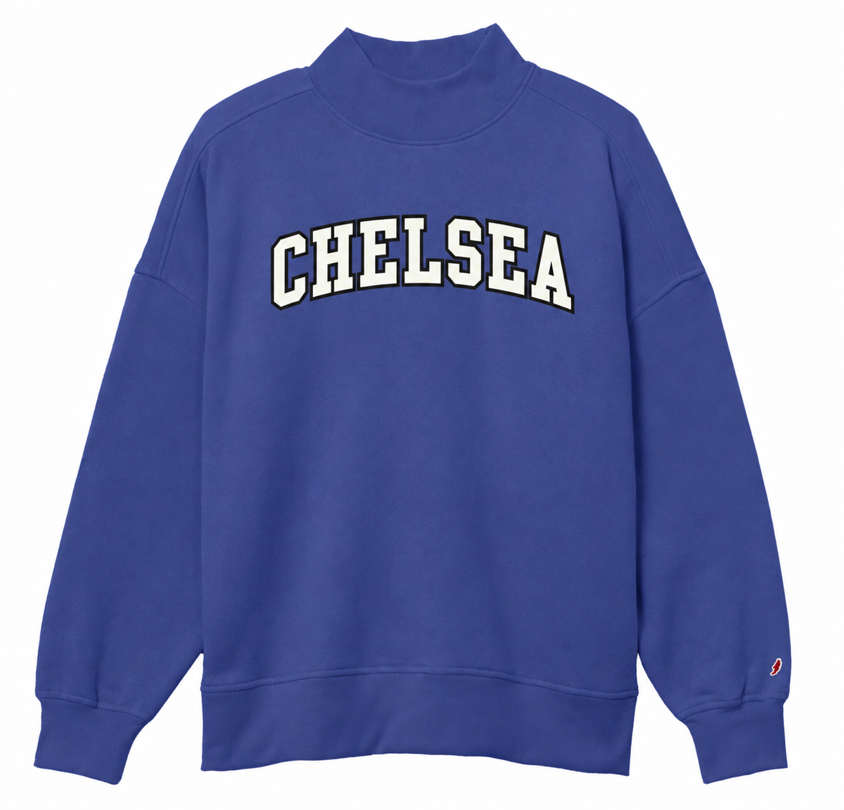PRE-ORDER - Chelsea Mock Neck - Royal Blue