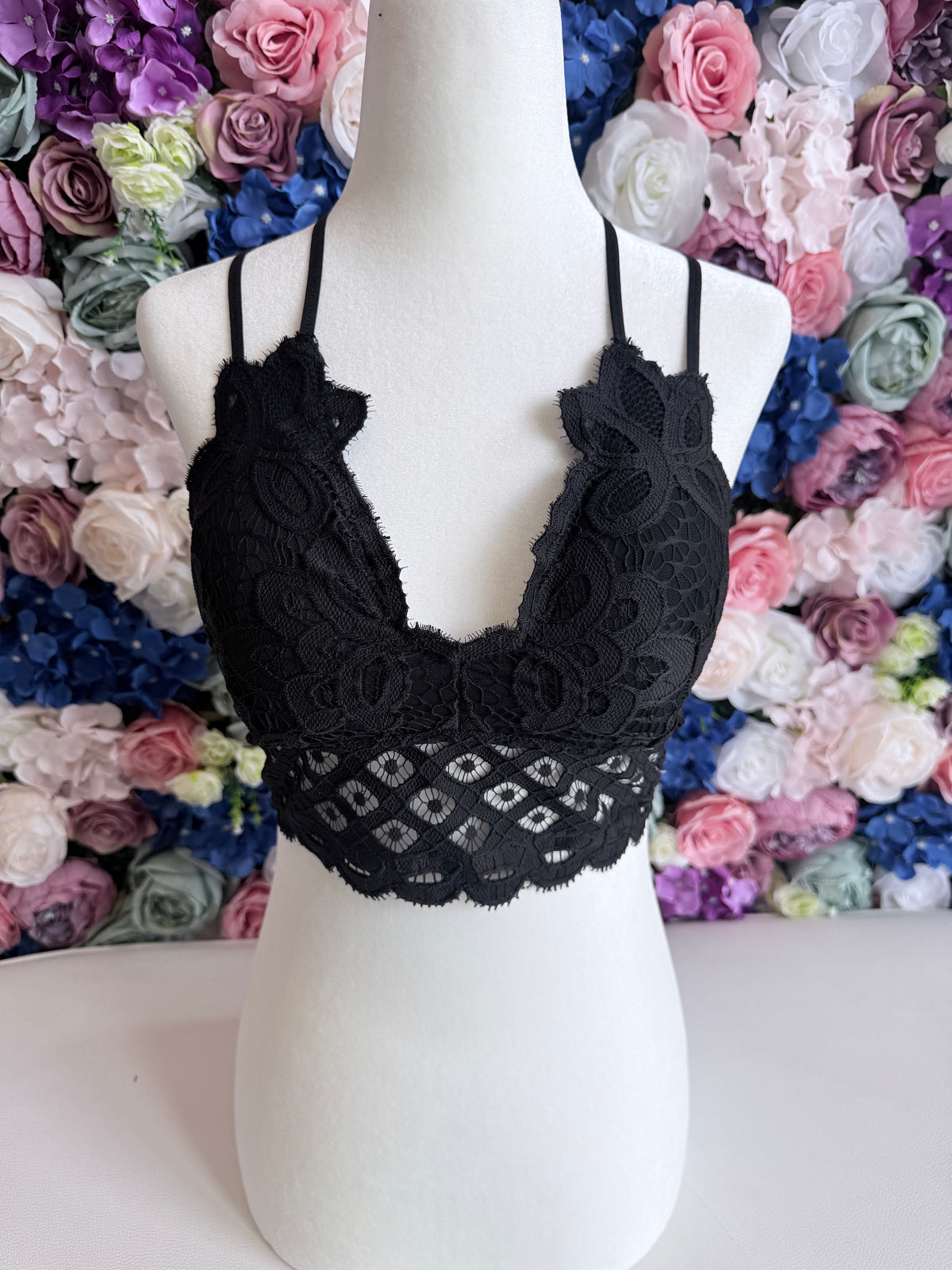 Anemone Crochet Lace Bralette