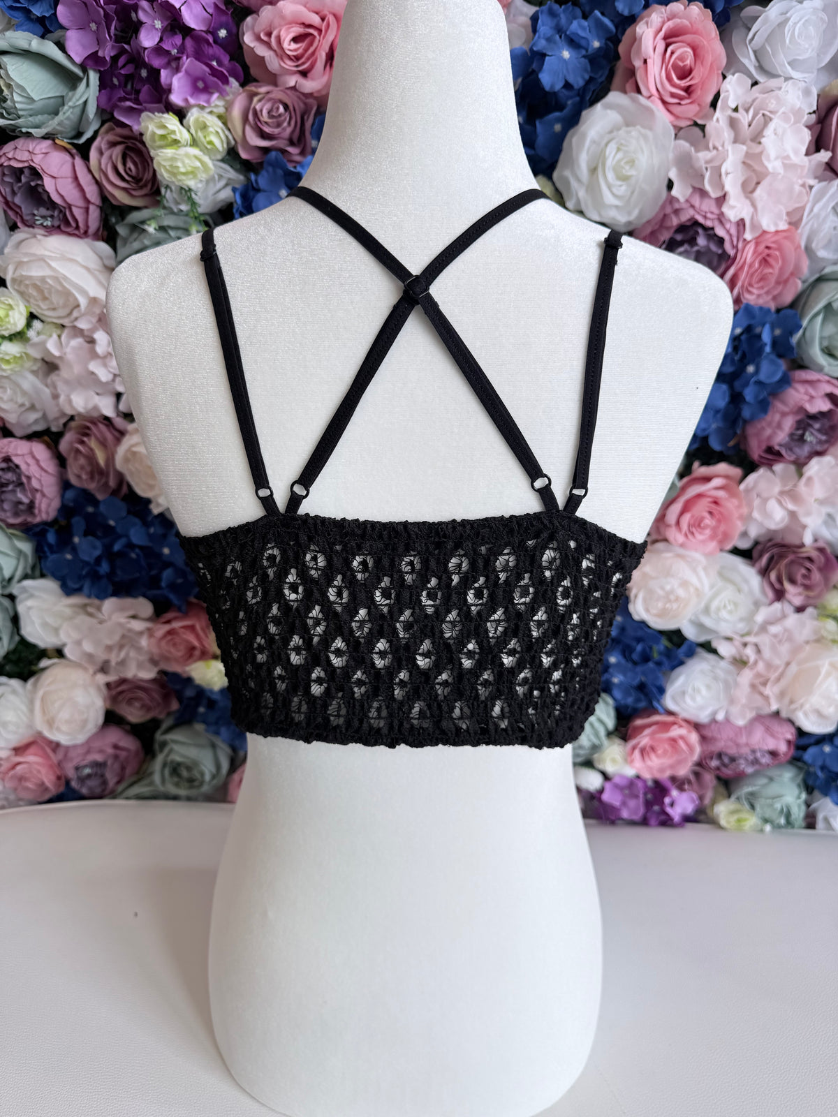 Anemone Crochet Lace Bralette