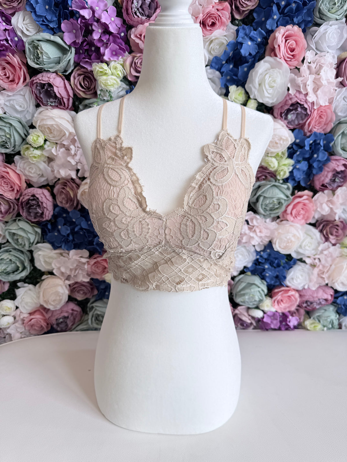 Anemone Crochet Lace Bralette
