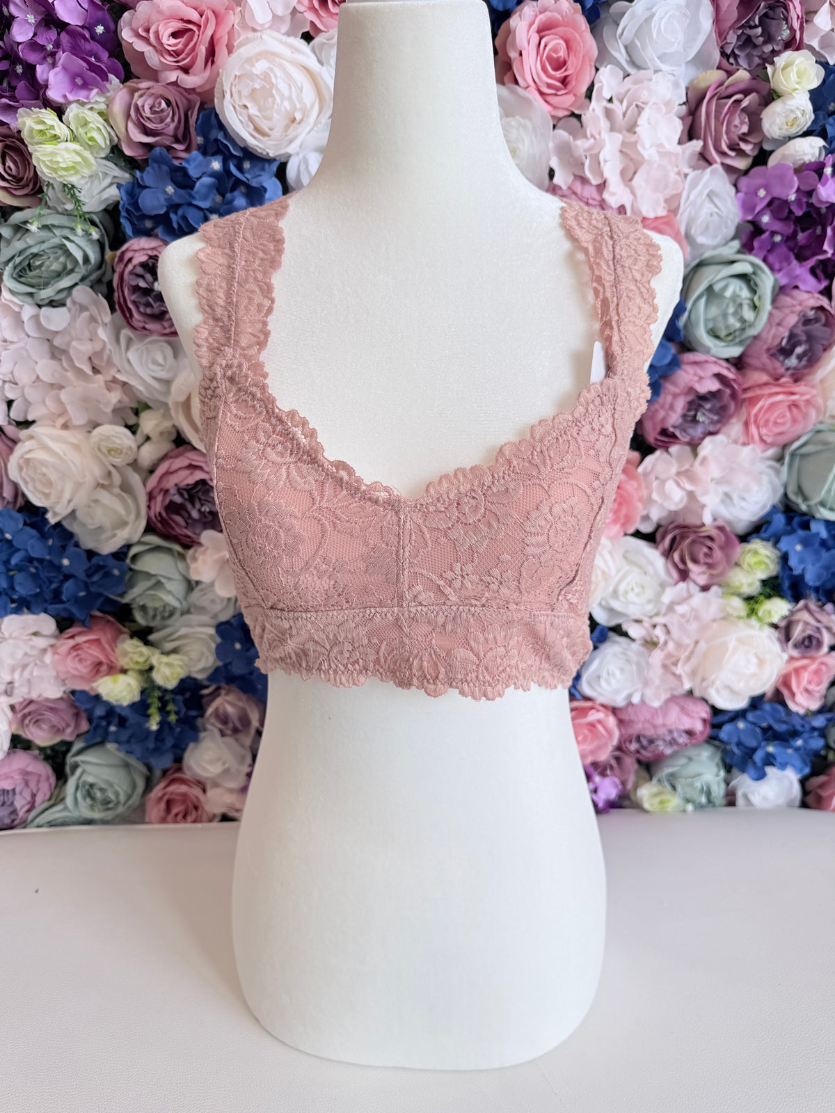 Anemone Lace Racerback Bralette