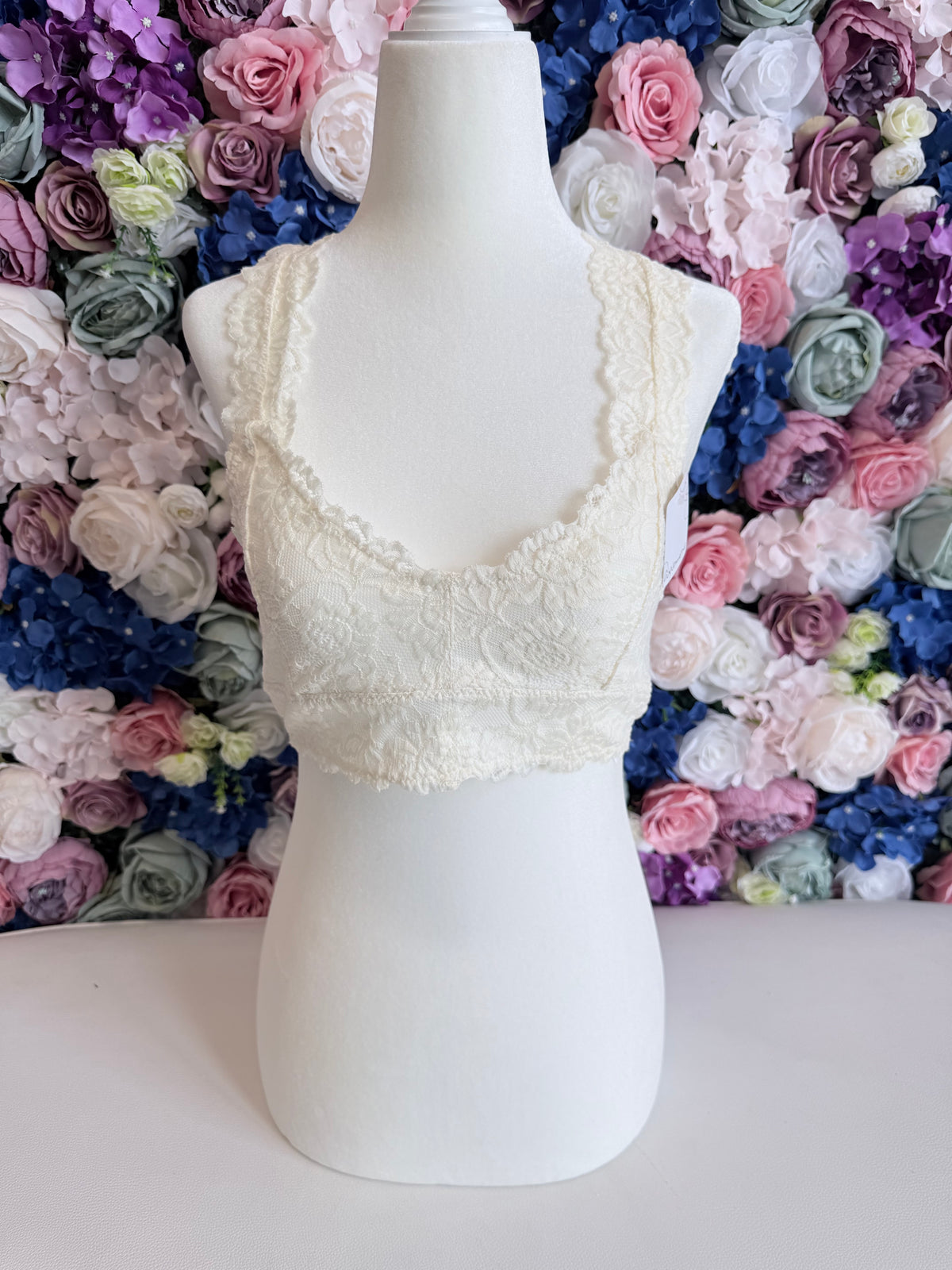 Anemone Lace Racerback Bralette