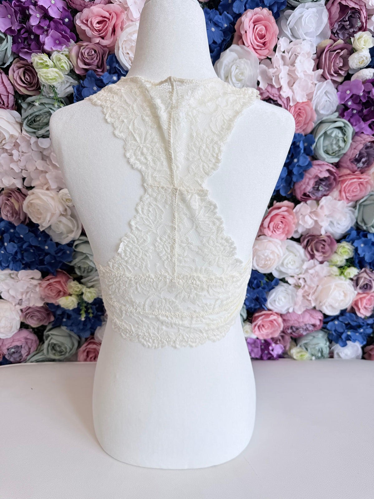 Anemone Lace Racerback Bralette