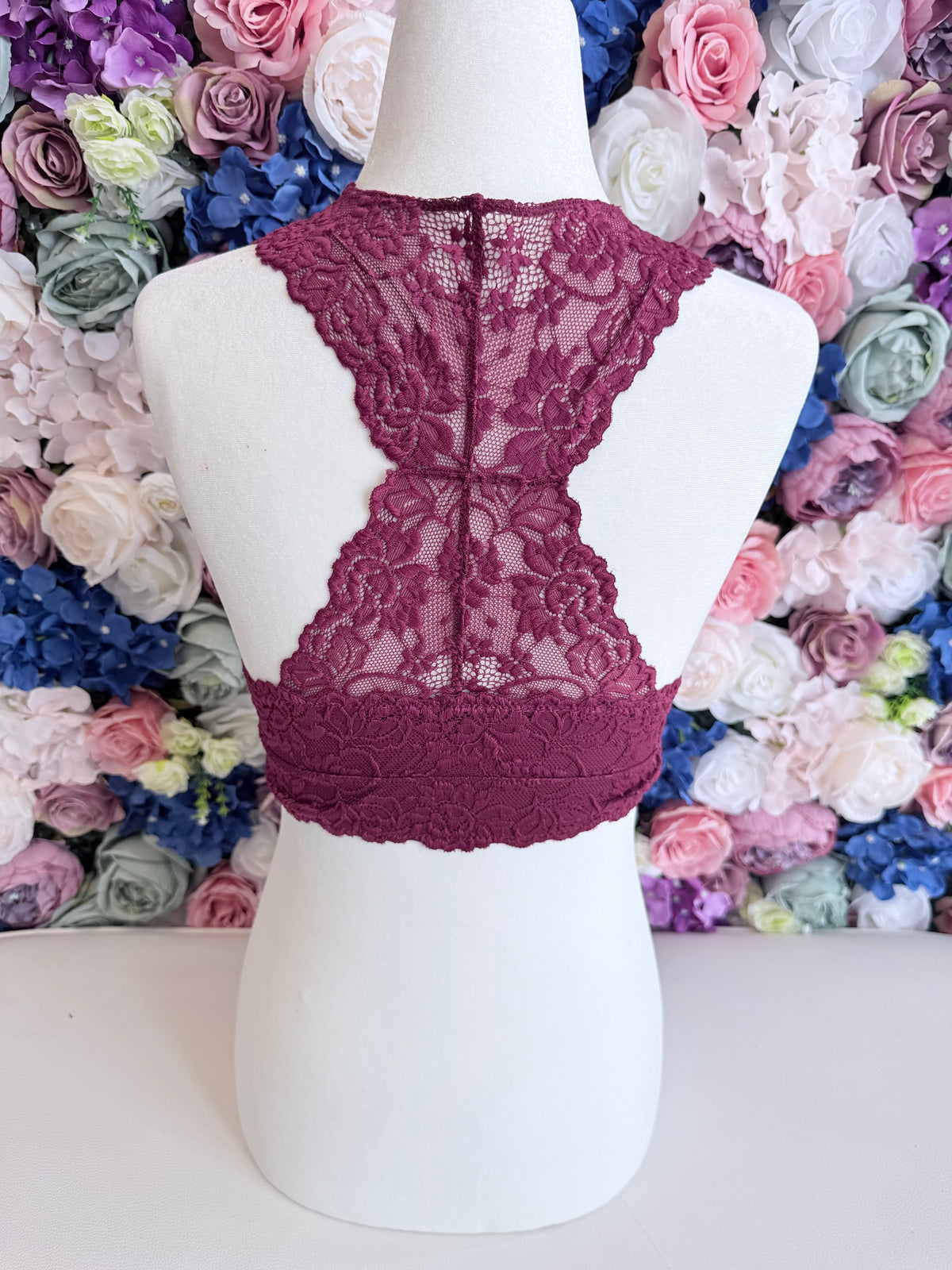 Anemone Lace Racerback Bralette