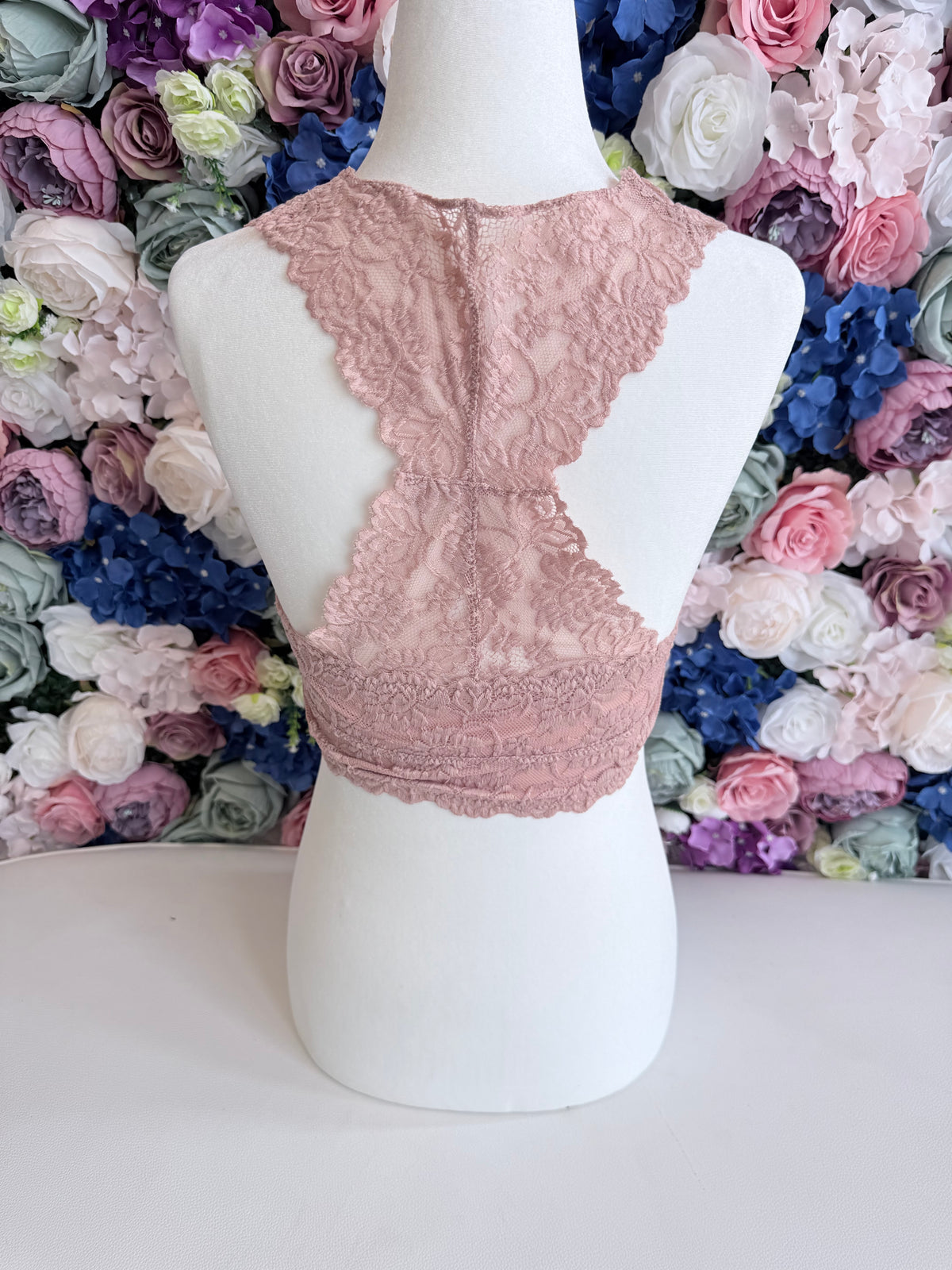 Anemone Lace Racerback Bralette