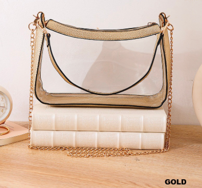 Premium Clear Stadium Satchel Bag Premium Clear Stadium Satchel Bag
