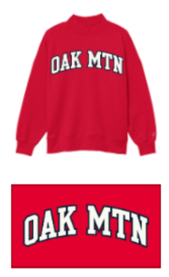 PRE-ORDER - OM Mock Neck - Red