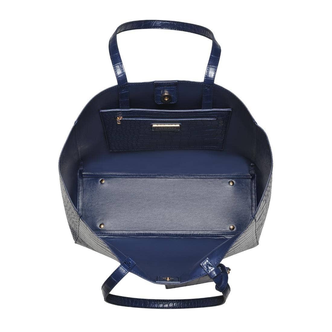 61673B Tiffany Croc Tote Bag